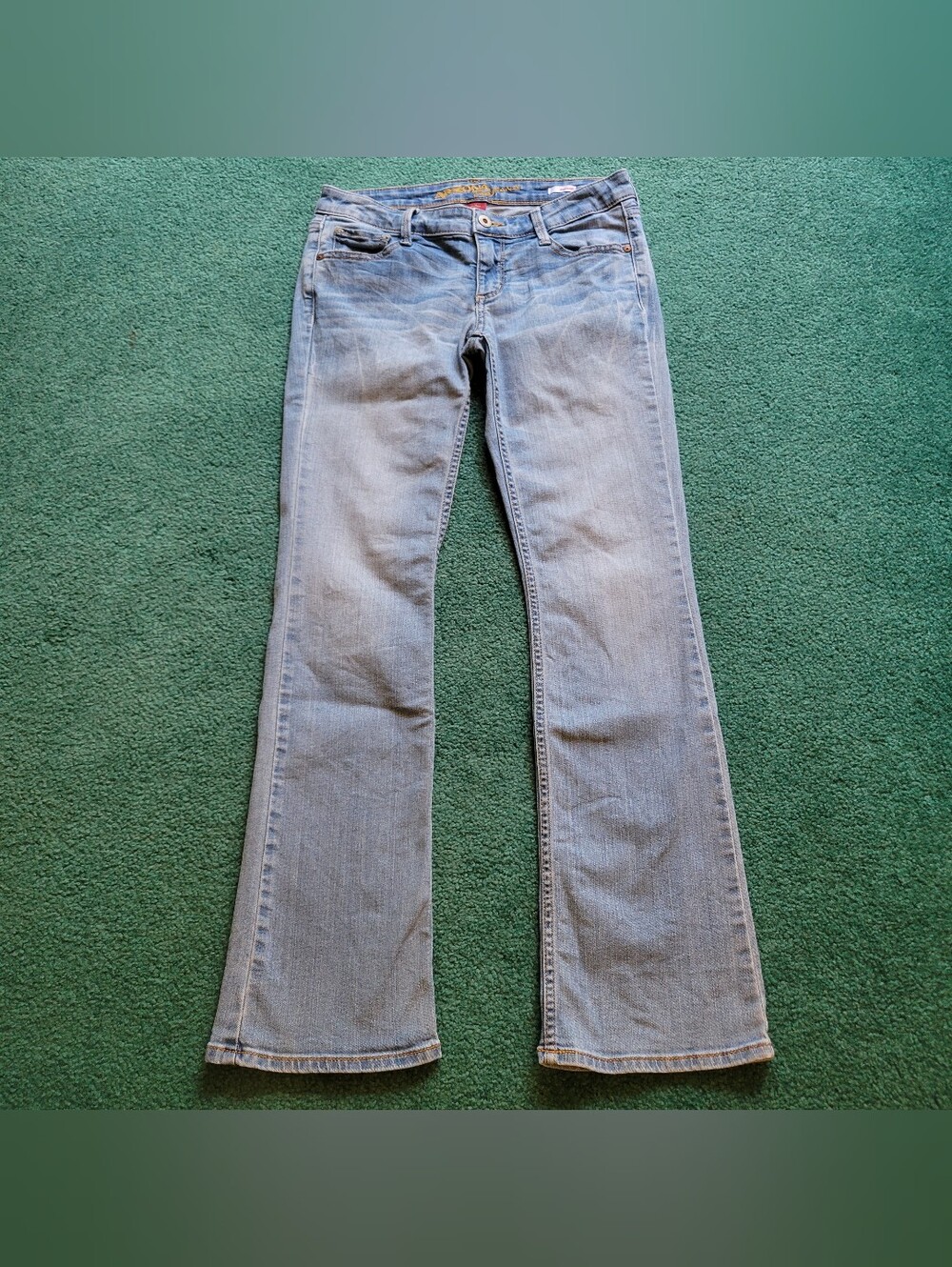 Arizona Jean Co Juniors Bootcut Jeans Size 5 Short